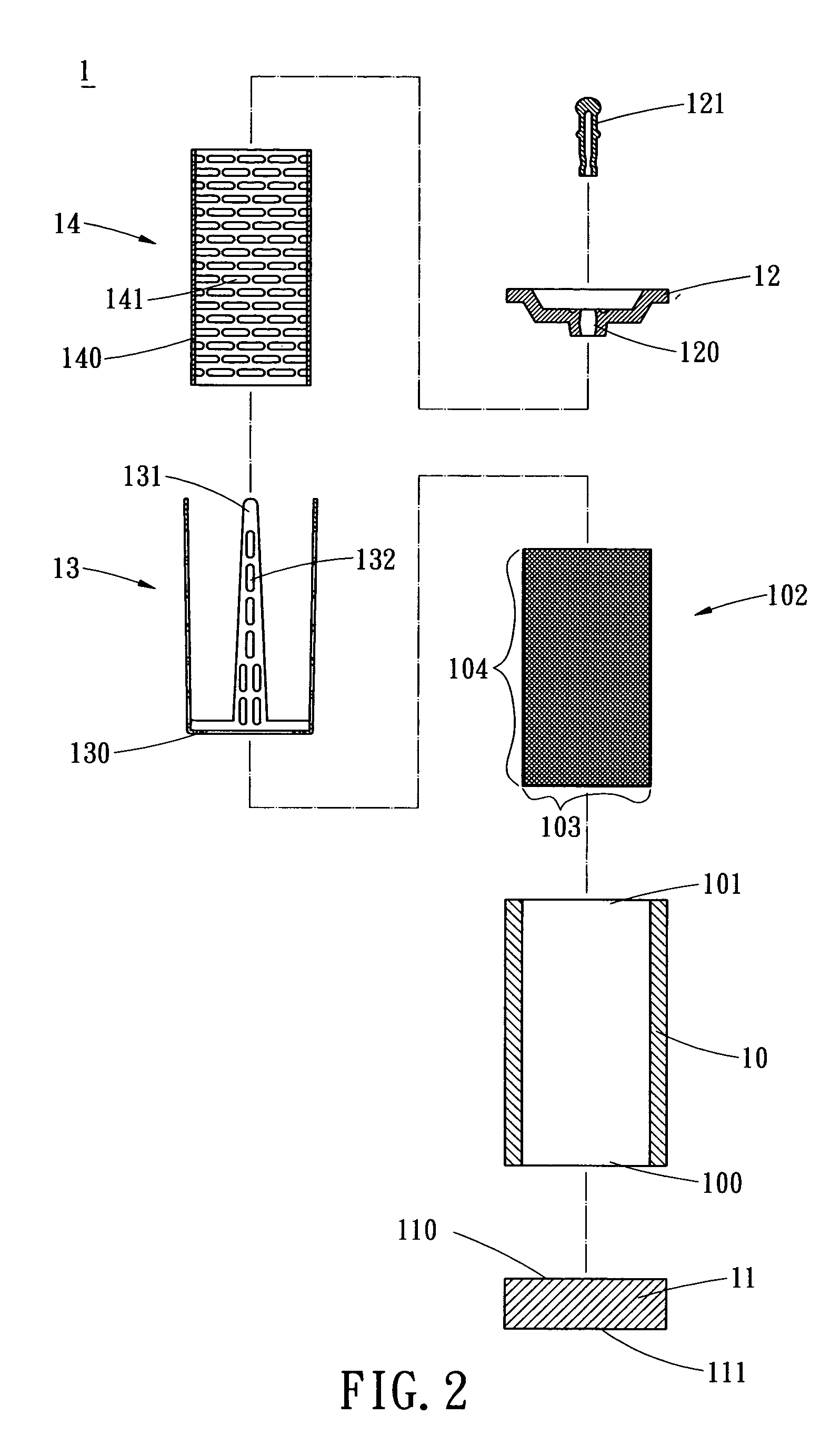 Heat pipe structure