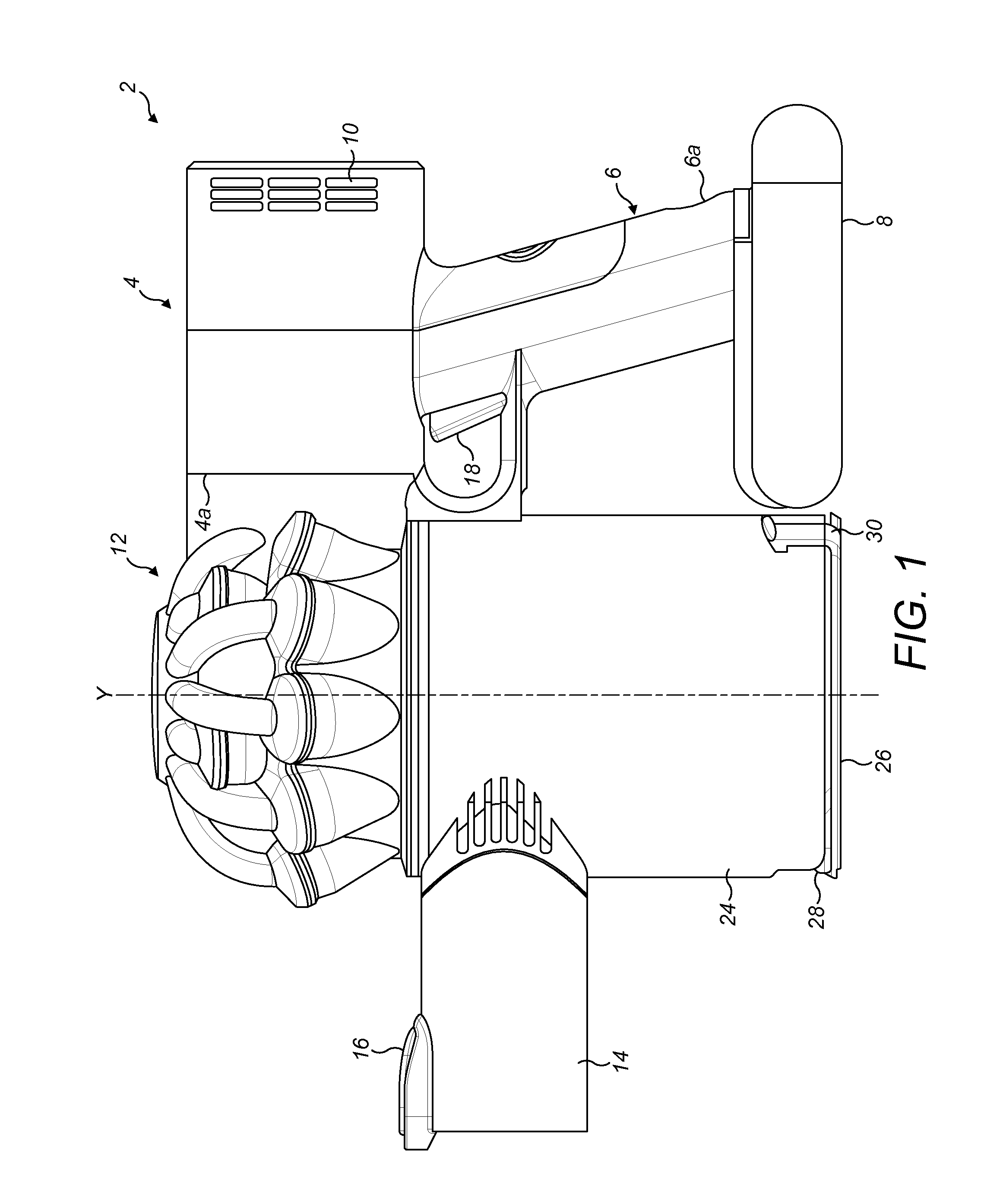 Cyclonic separating apparatus