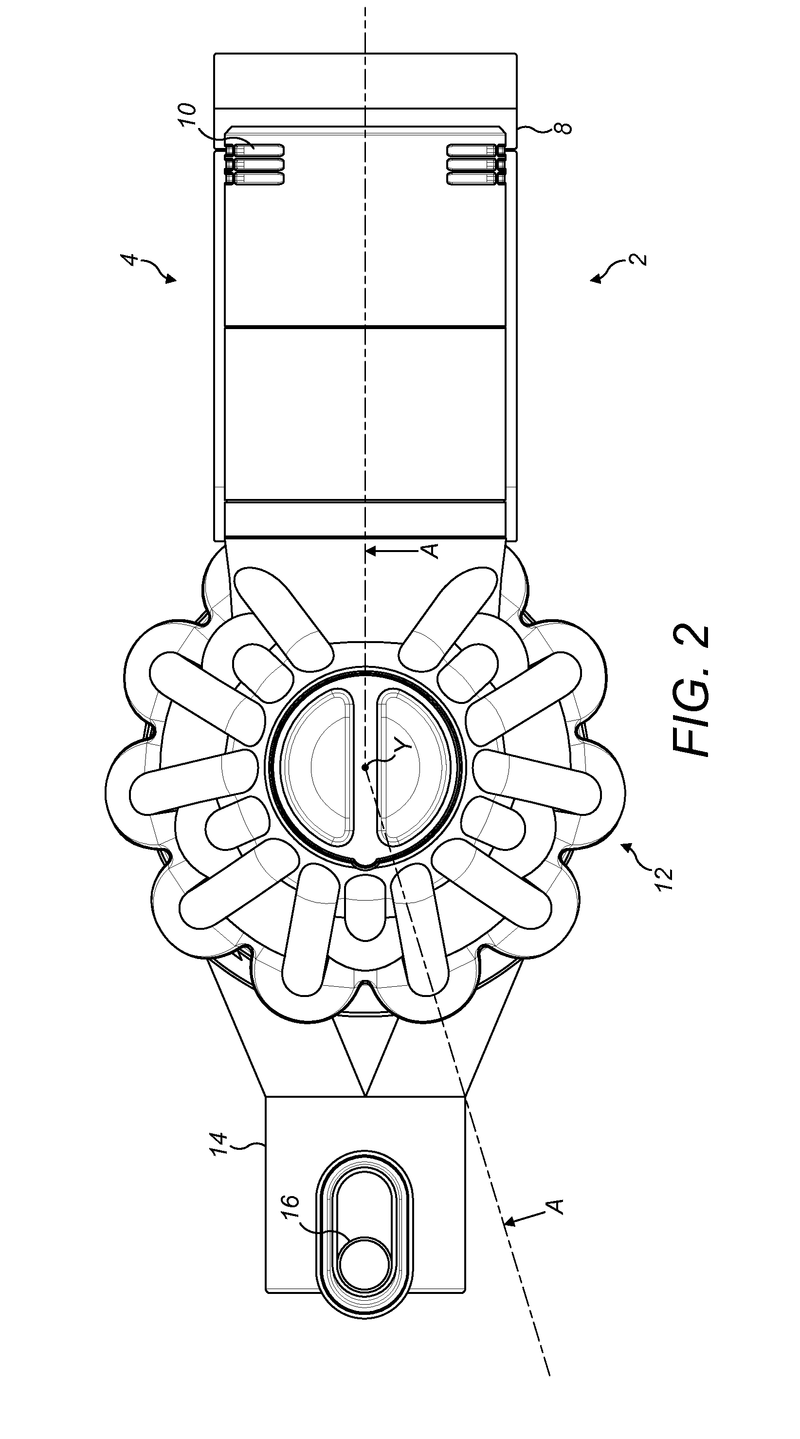 Cyclonic separating apparatus