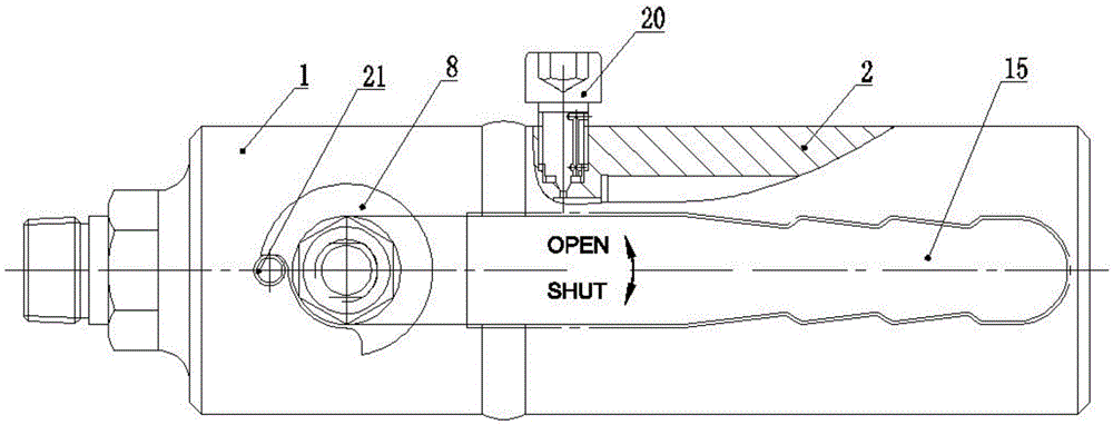 An anti-icing isolation valve