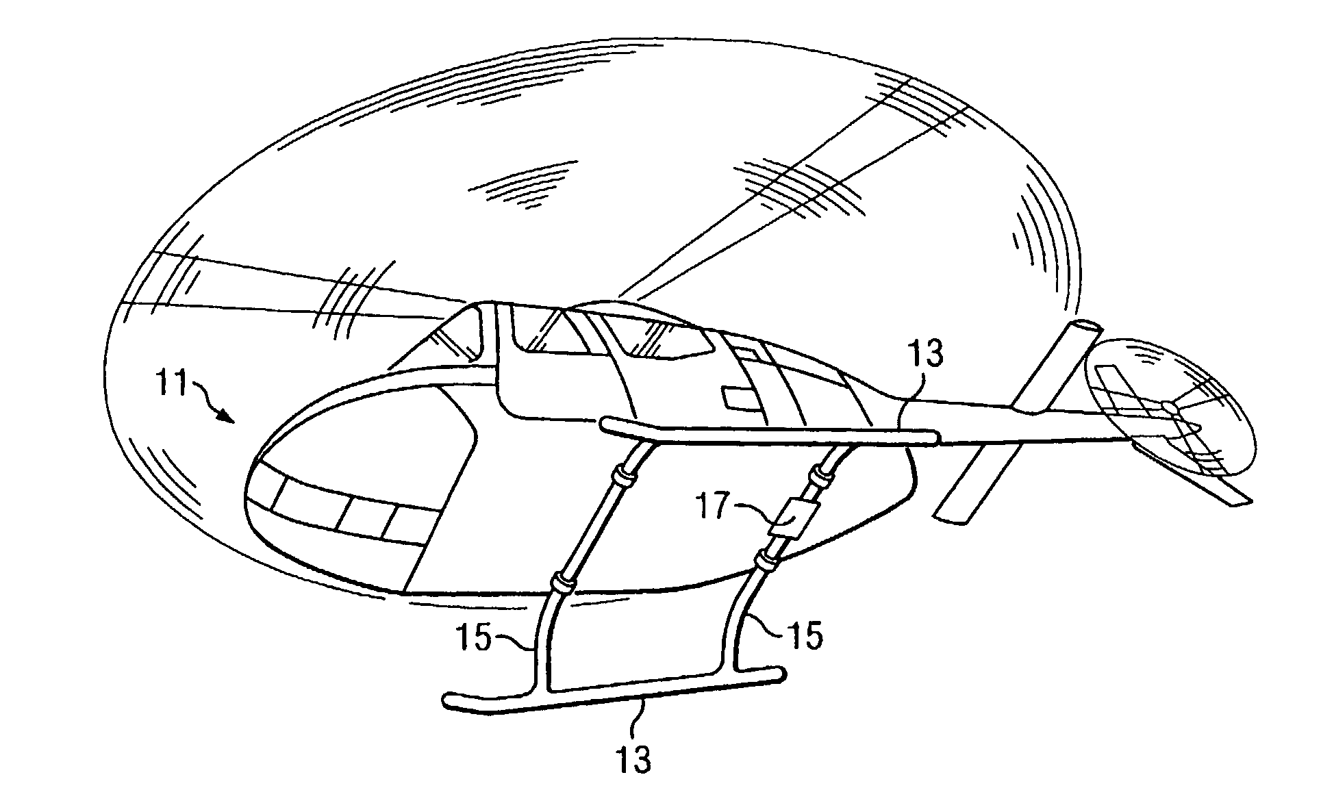 Weight-on-gear sensor