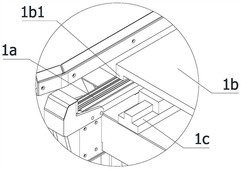 A kind of automatic cleaning equipment used for processing bearing seat of wind power generation equipment