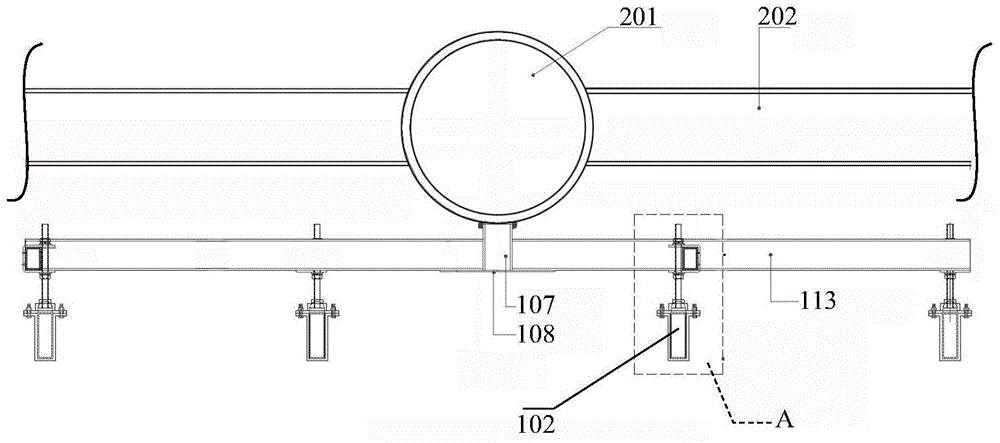 Suspended ceiling system and construction method thereof