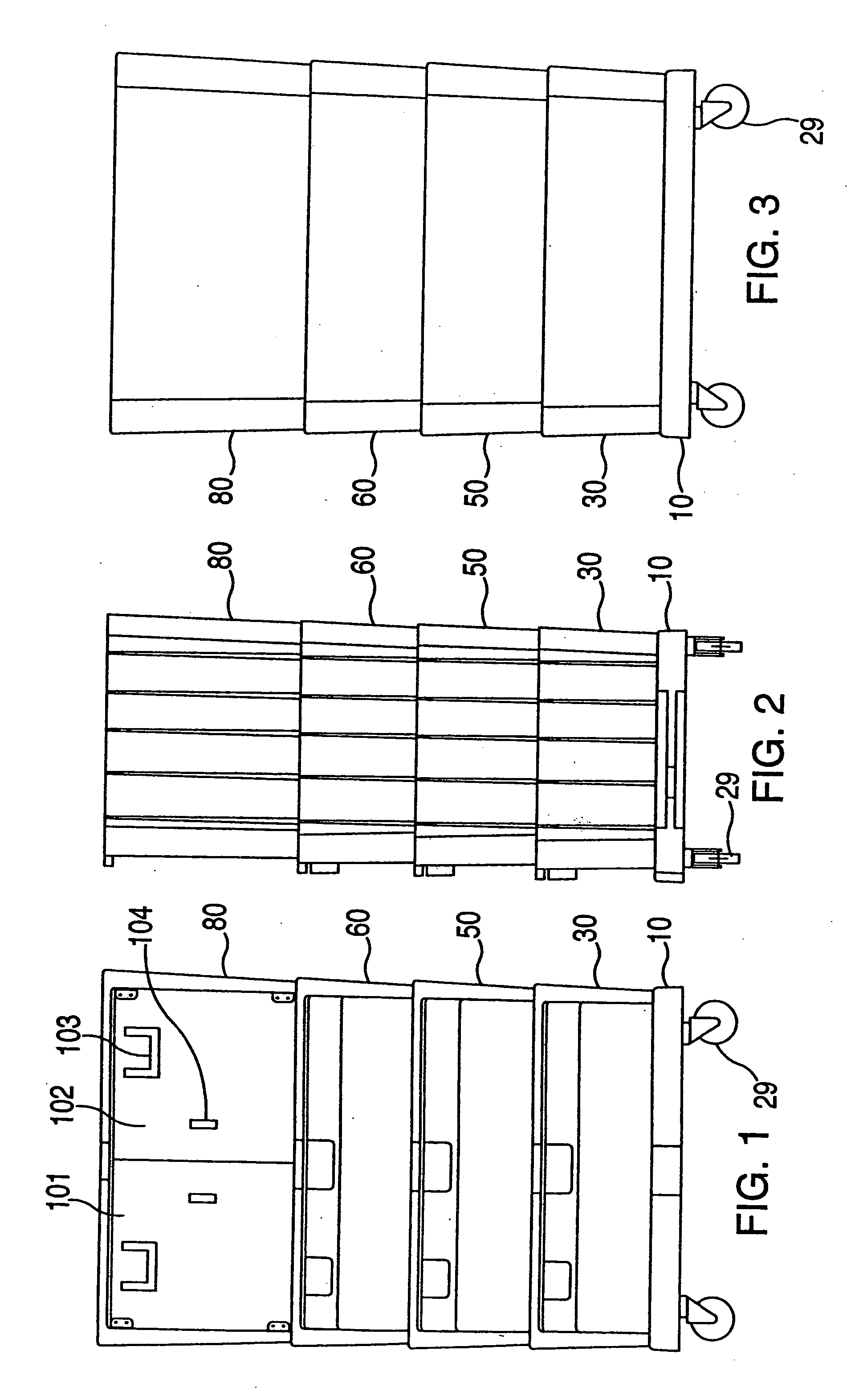 Moving cart assemblies