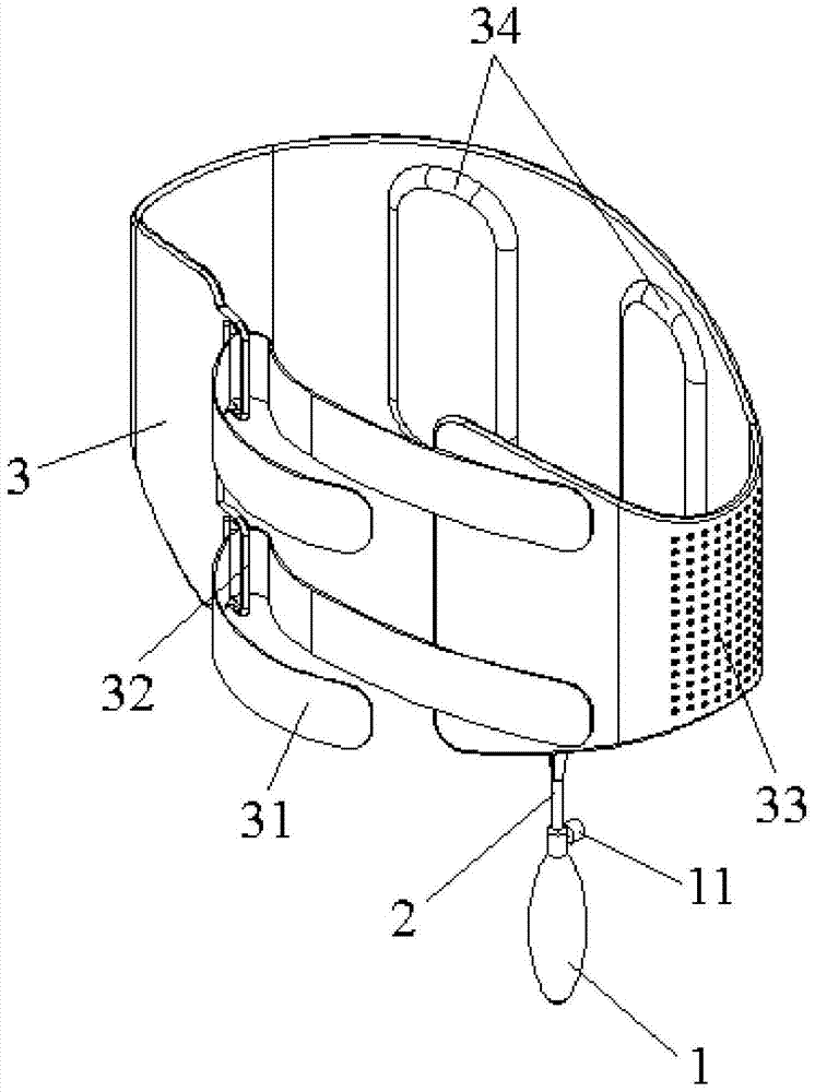 A corset for auxiliary use in stereotaxic radiotherapy