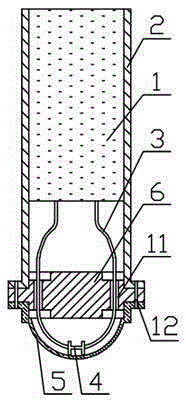 Windproof safe thermocouple