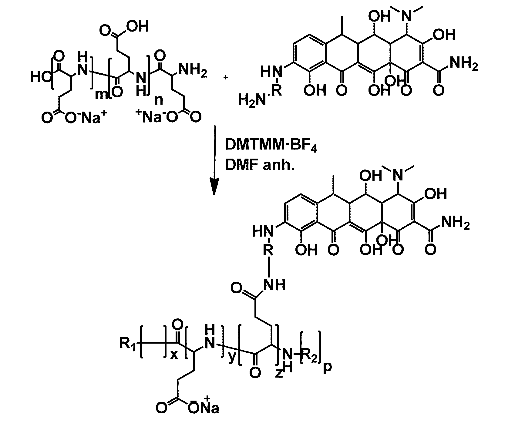 Polymer drug conjugates for the treatment of amyloidosis