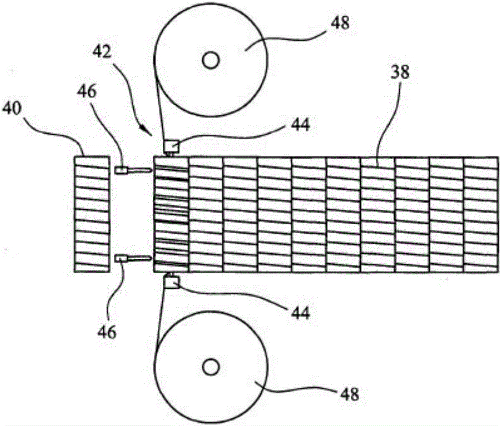 Pocketed spring unit and method and apparatus for forming the same