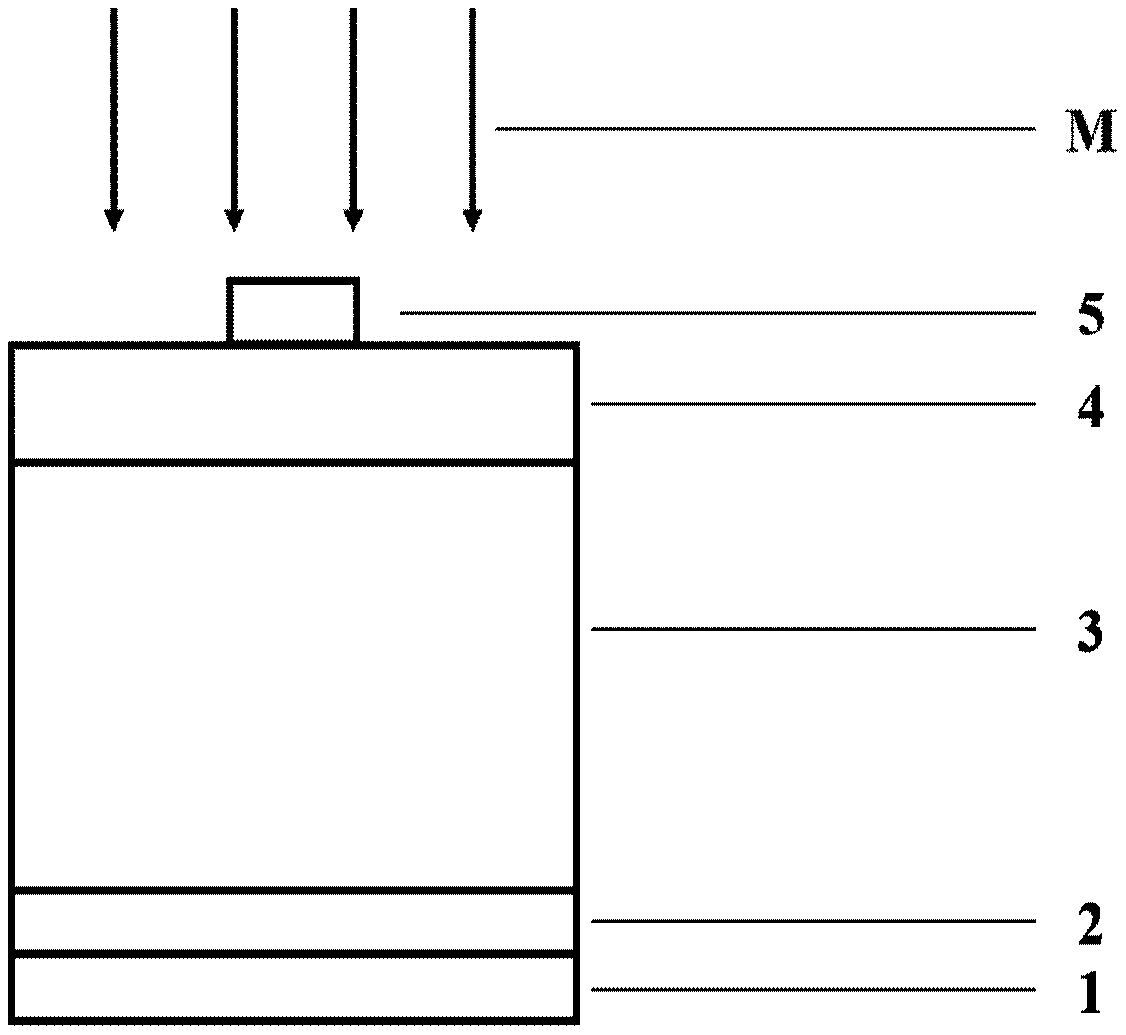 Back surface field GaSb thermal photovoltaic cell and preparation method thereof