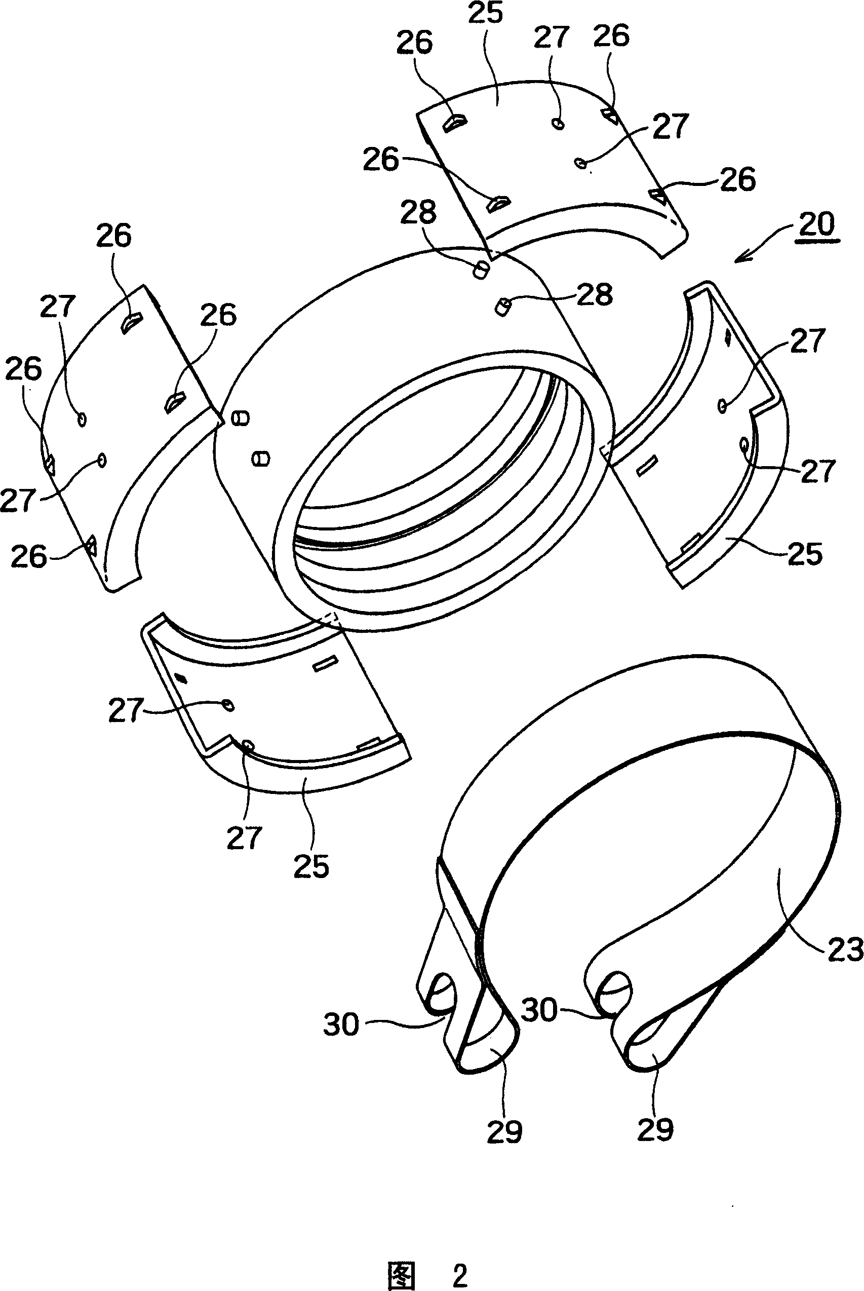 Housing type joint