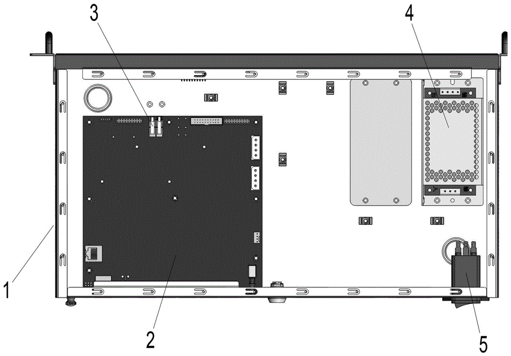 Case uncovering detection system and implementing method