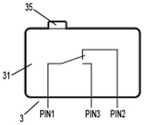 Case uncovering detection system and implementing method