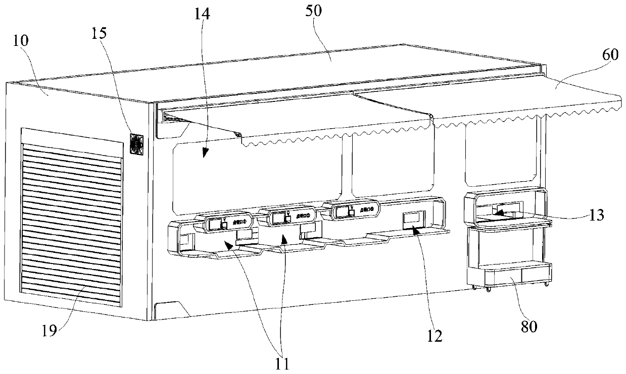 Automatic catering equipment and running method thereof