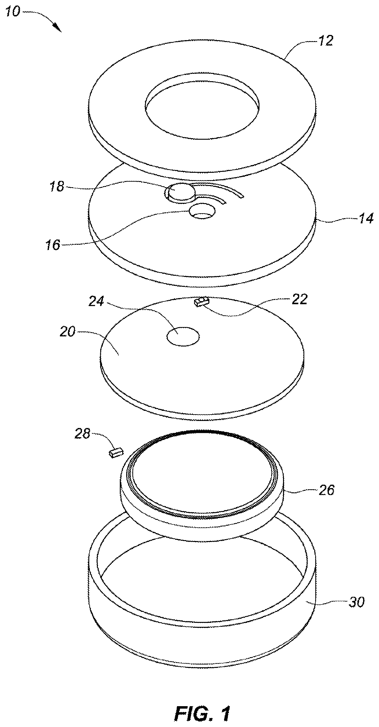 Electronic pill bottle tag