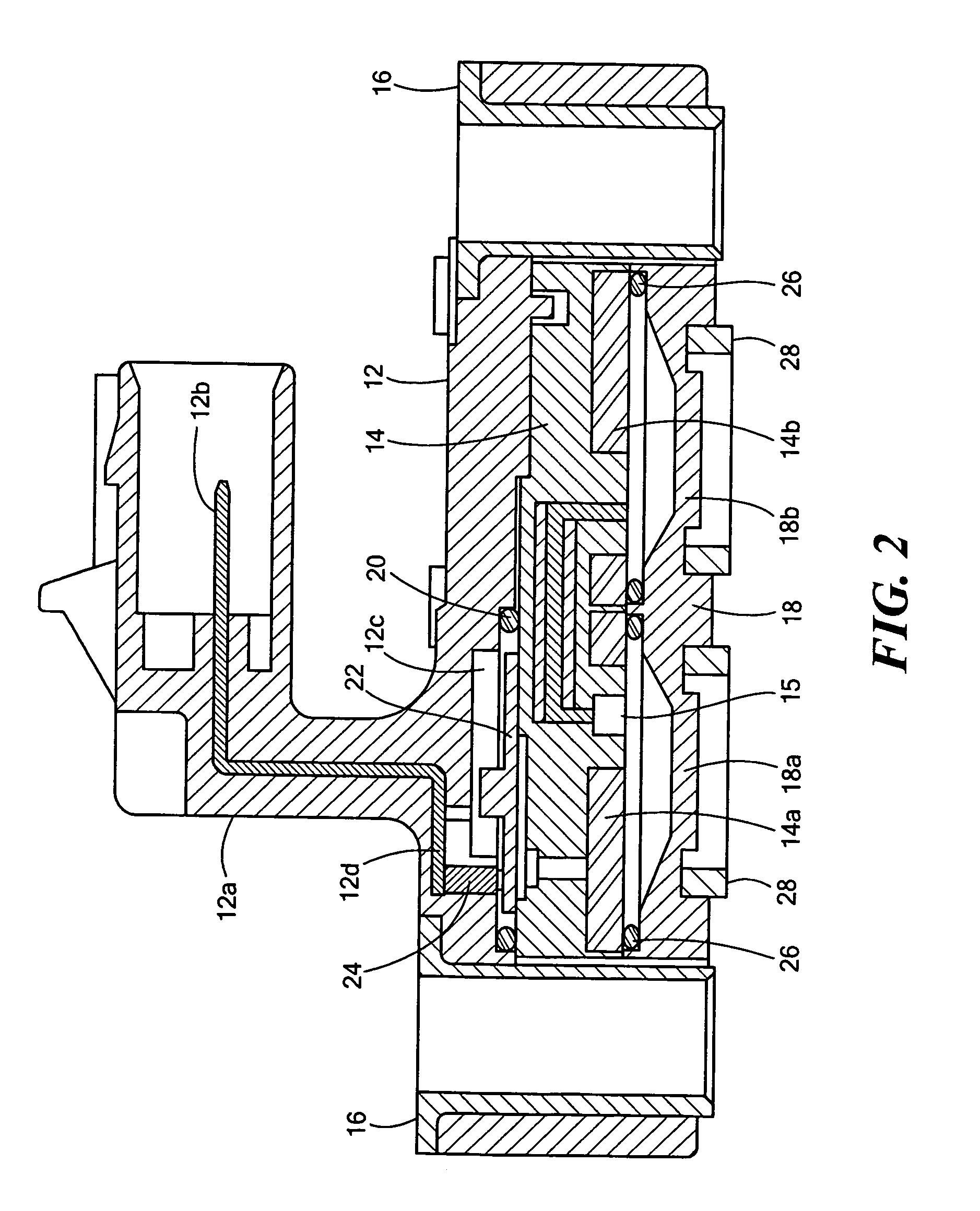 Differential fluid pressure measurement apparatus