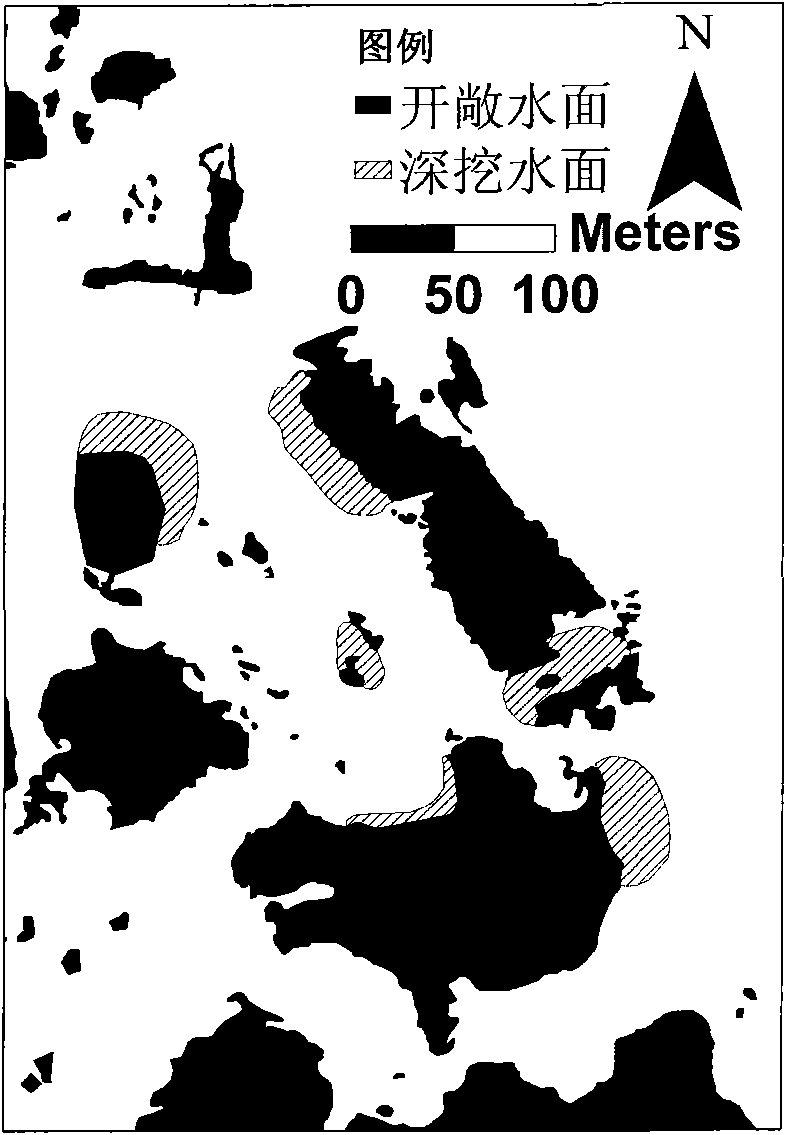 Method for restoring slash type degraded wetland