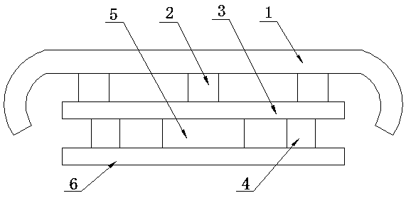 Automobile anti-collision beam capable of reducing collision kinetic energy