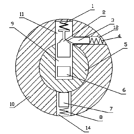 Anti-technical-unlocking lock cylinder device