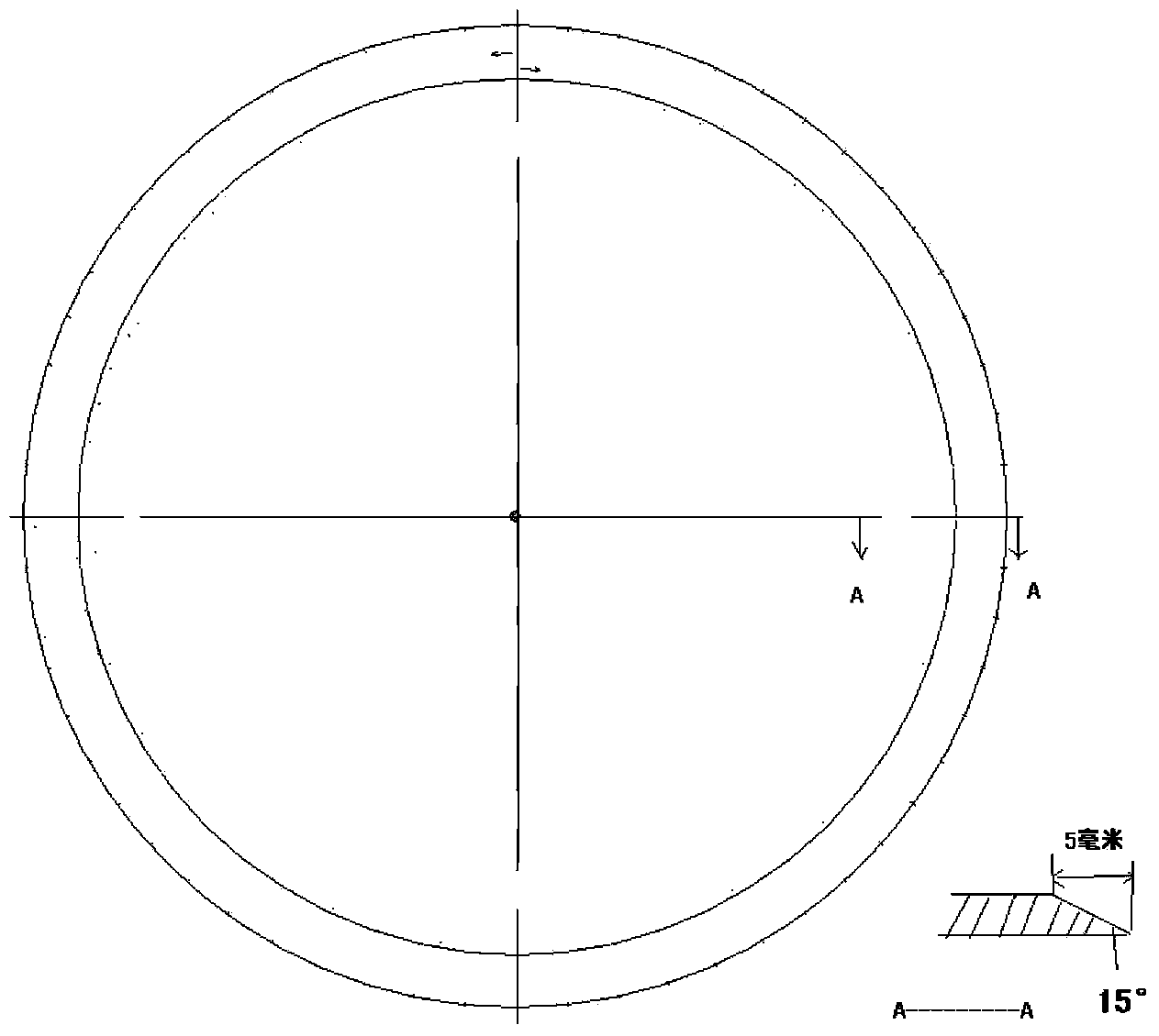 Geomorphology map measuring and reading scale and in-situ map scale combination