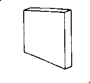 A surface mounted magnetic element