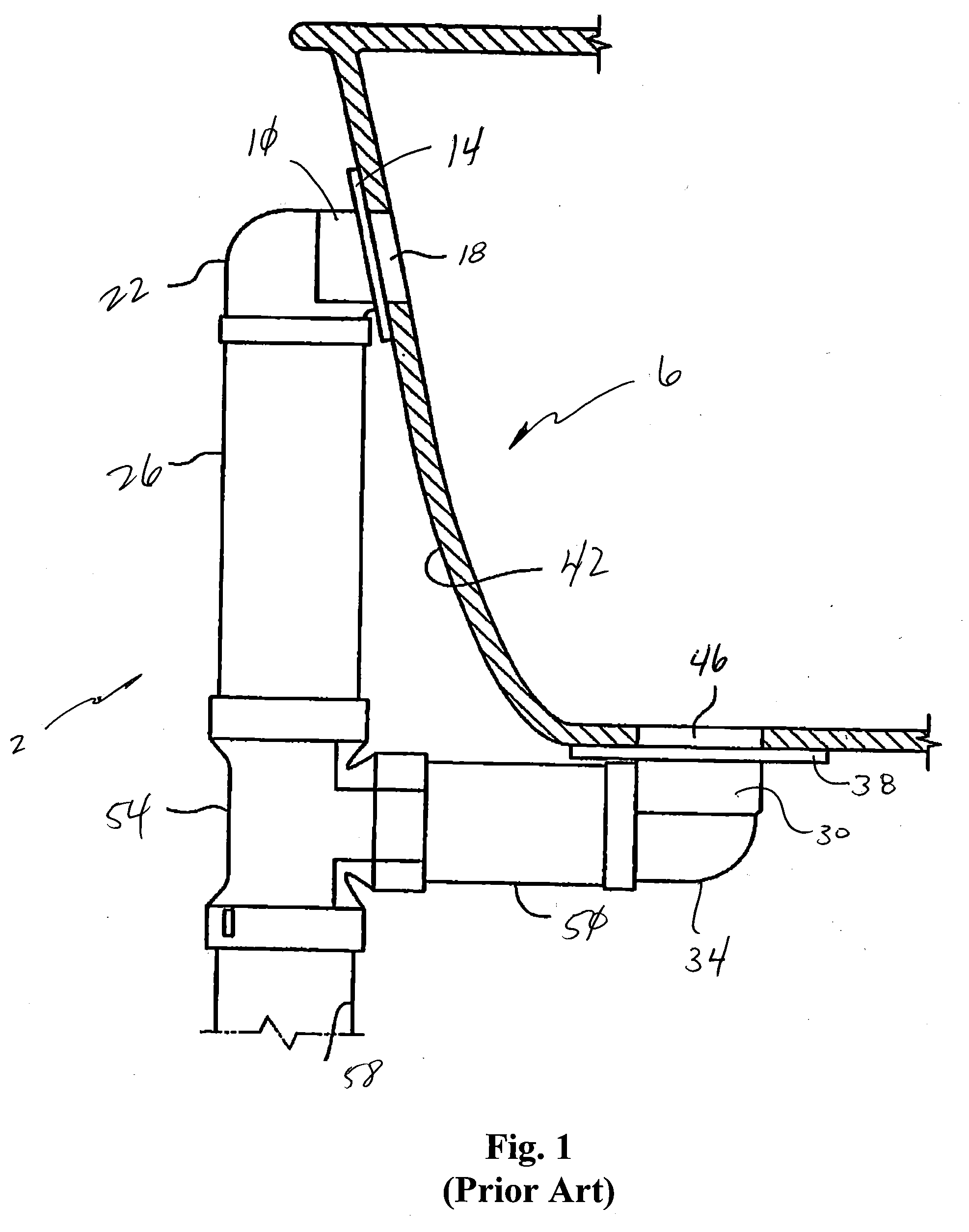 Flexible Bathtub Waste Pipe Assembly for Bathtubs and the Like