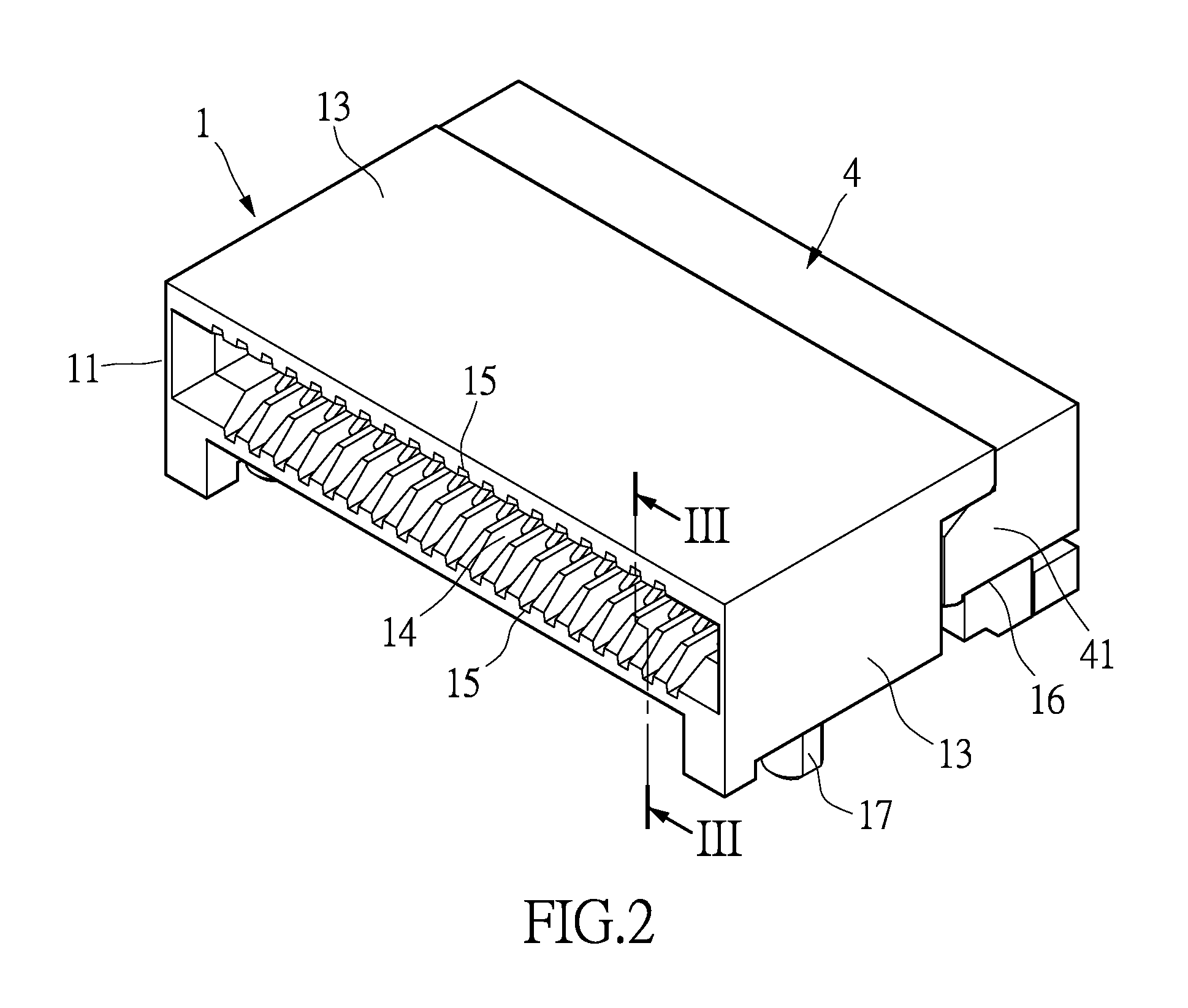 Signal transmission connector