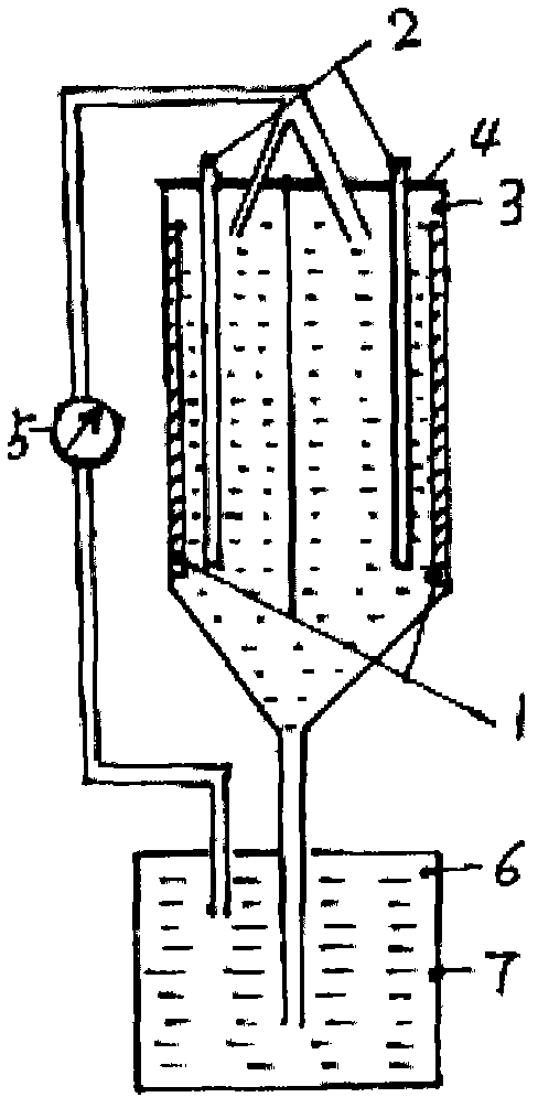 Solid electrode of self-consumption fuel generating device