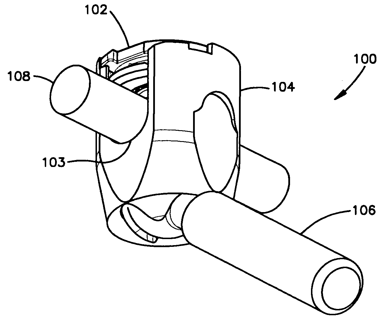 Polyaxial bone anchors with increased angulation