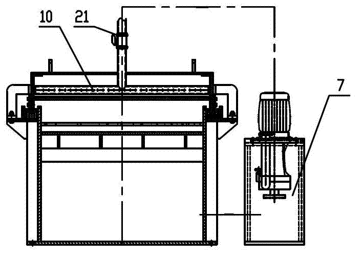 Steel wire sealing type smokeless pickling line