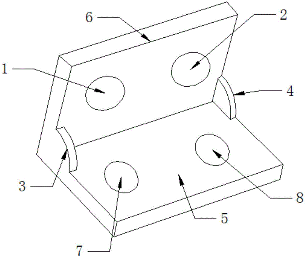 Communication drainage control installation bracket