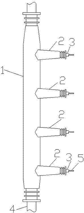 Waterproof joint of carbon fiber heating cables