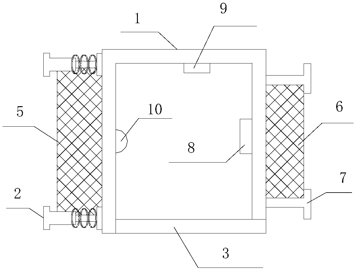 High-altitude lifting basket with automatic balancing function