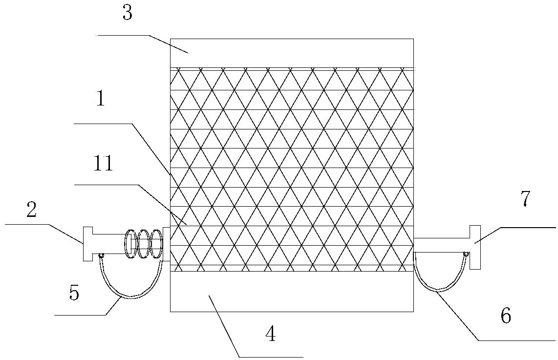 High-altitude lifting basket with automatic balancing function