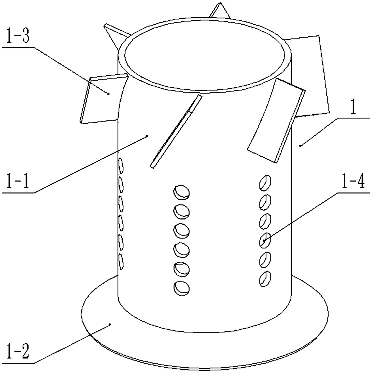 Emulsification treatment equipment for medium viscous crude oil viscosity reduction