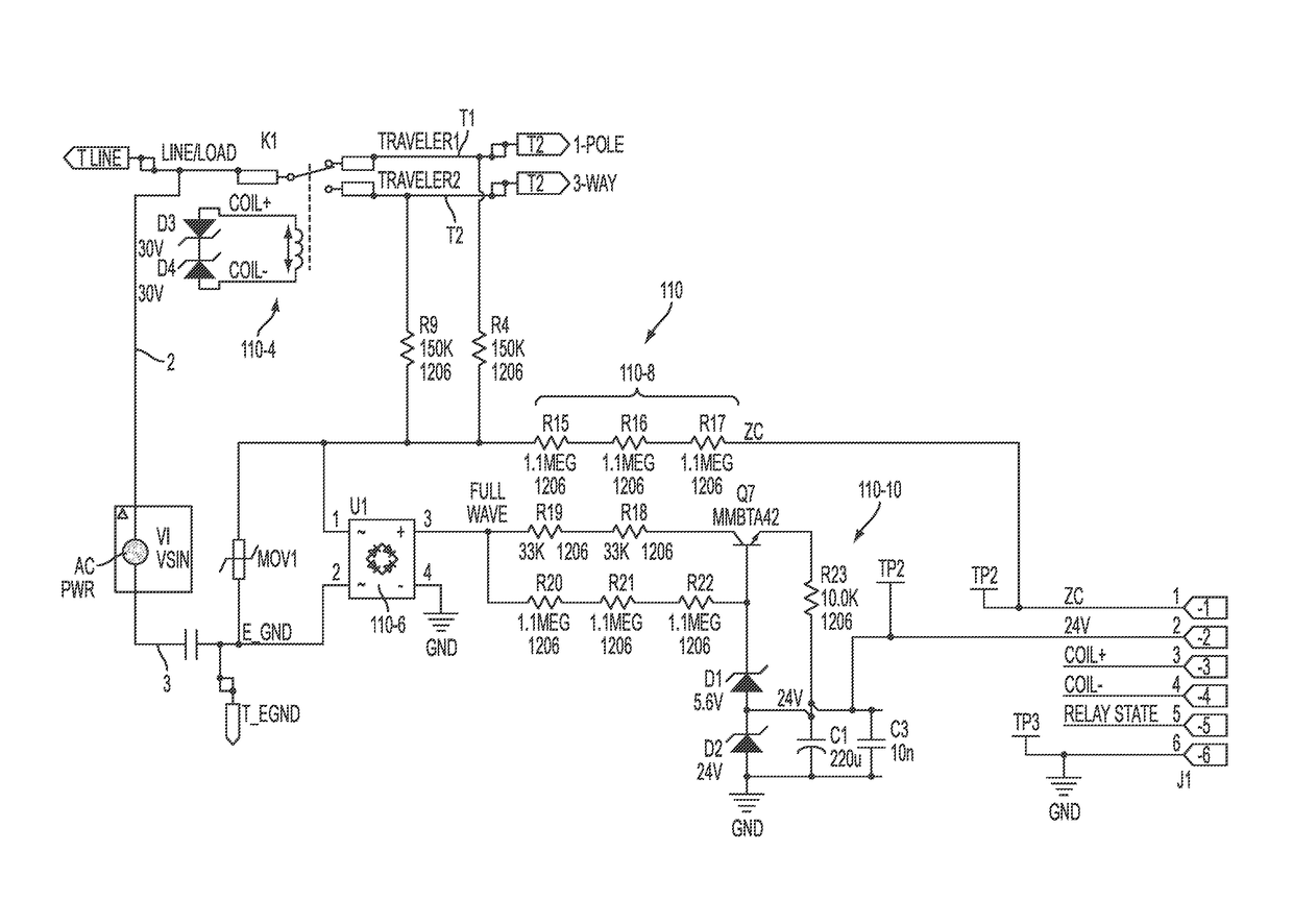 Electronic switching device and system