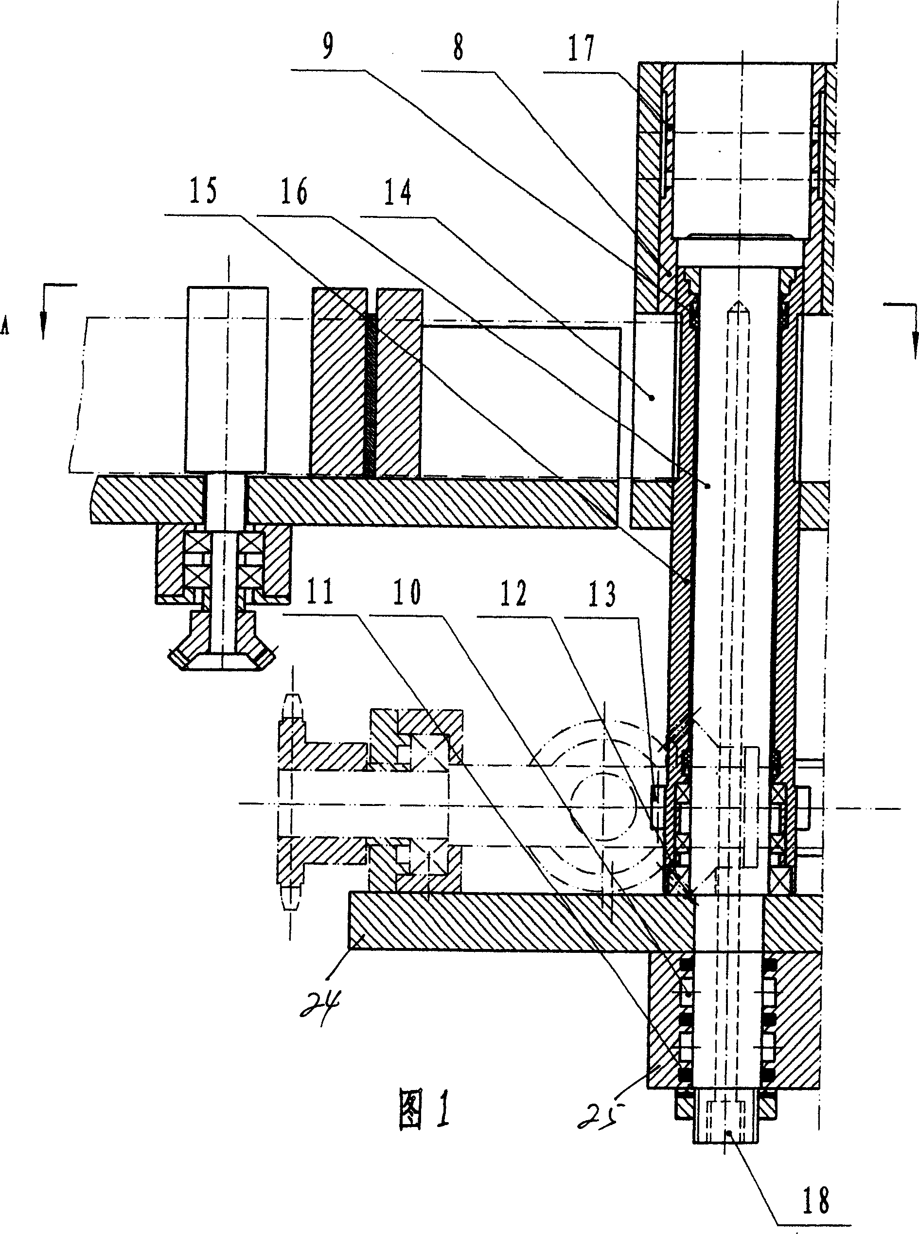 Label winding and sticking device