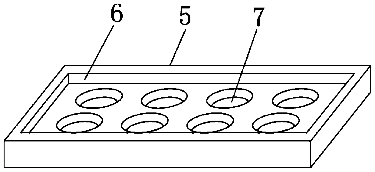 Planting device for potted strawberries