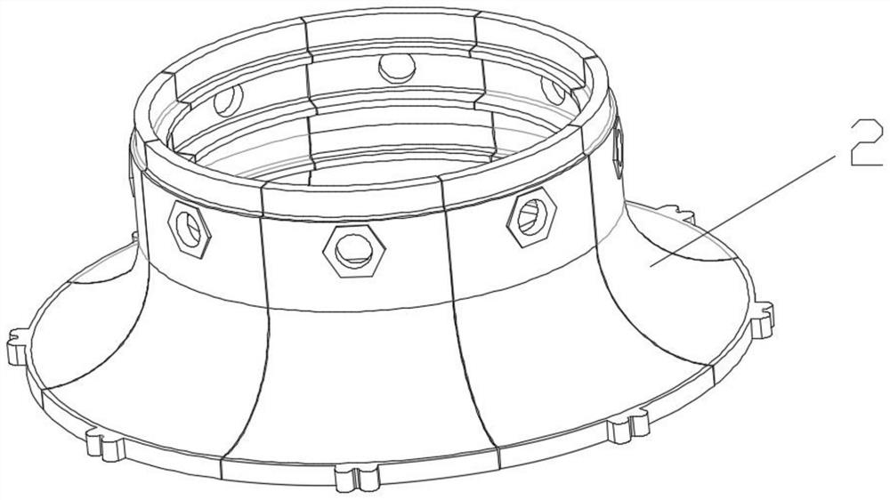 Manufacturing method of oversized wax mould