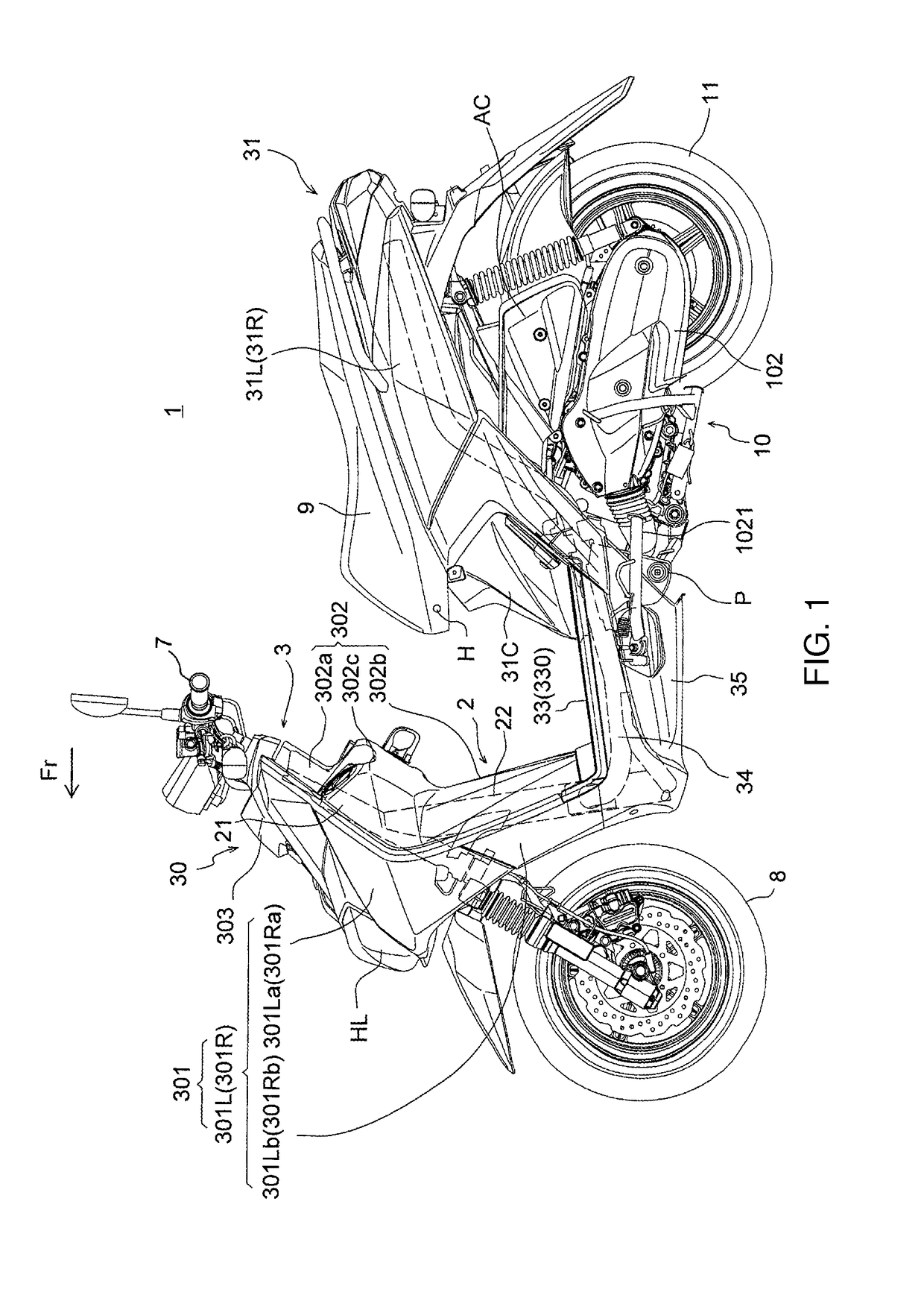 Scooter-type vehicle