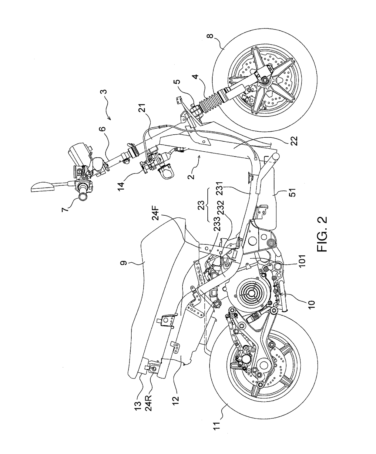 Scooter-type vehicle