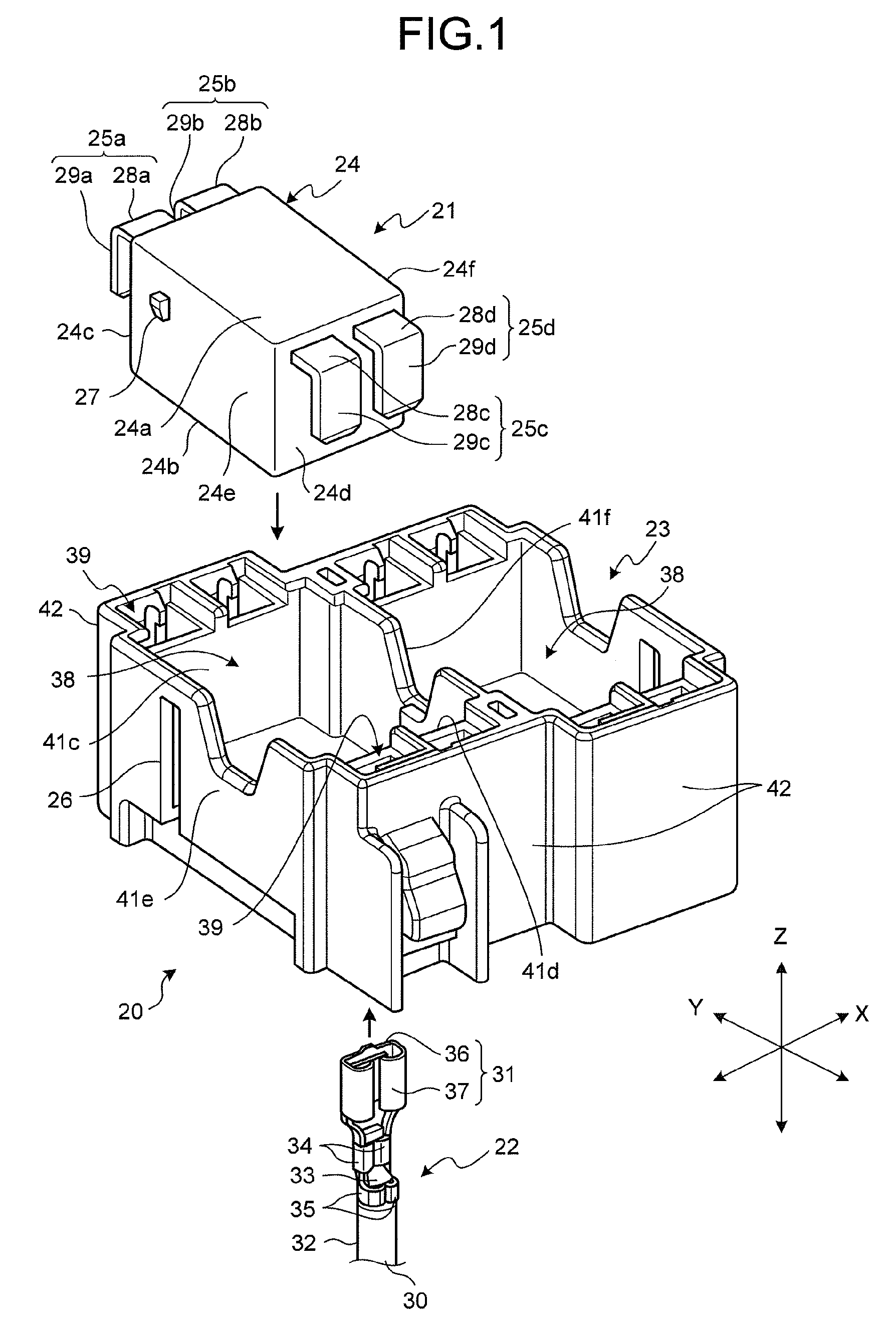 Electronic component assembly structure and electrical junction box