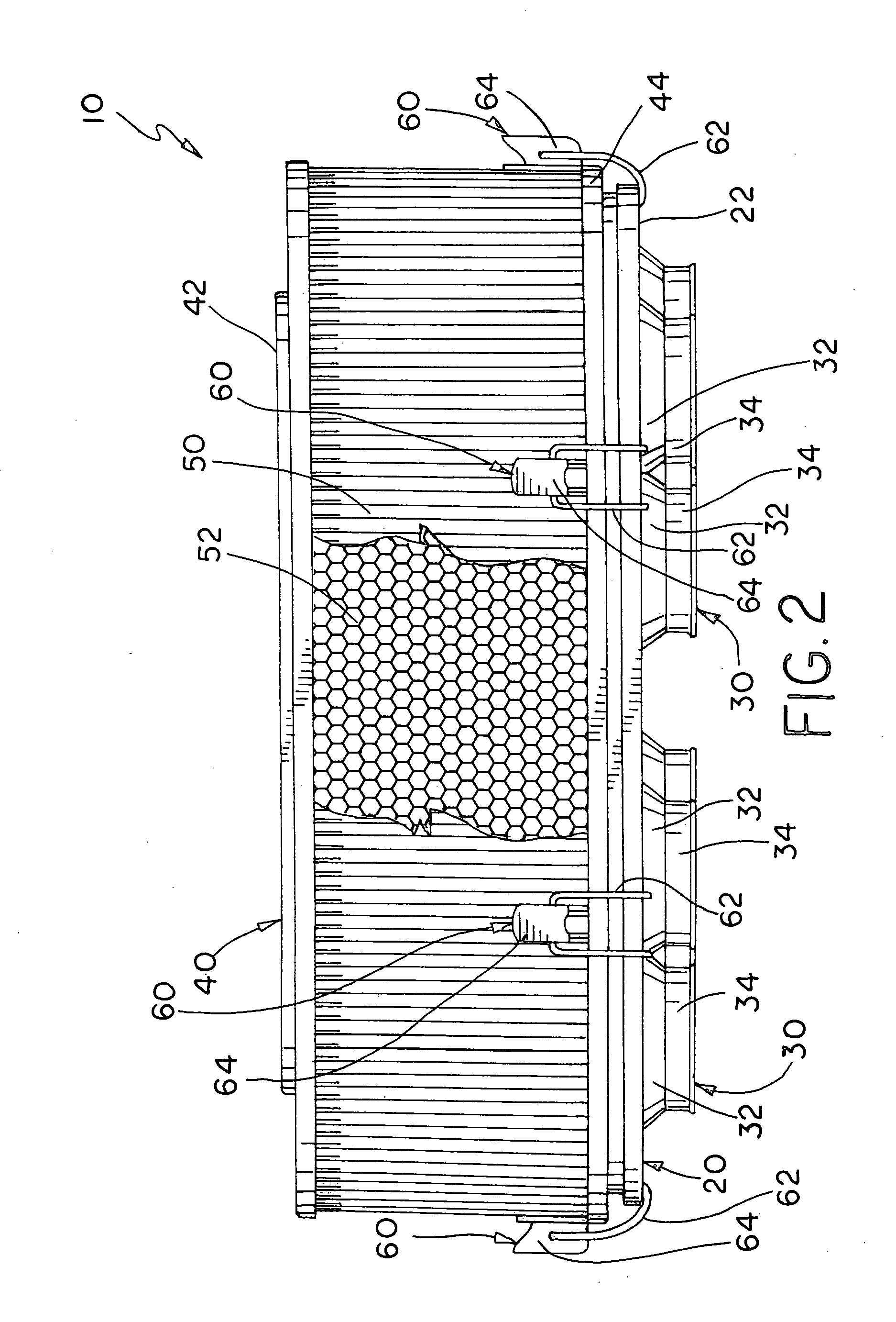 Velocity stack mounted air filter assembly