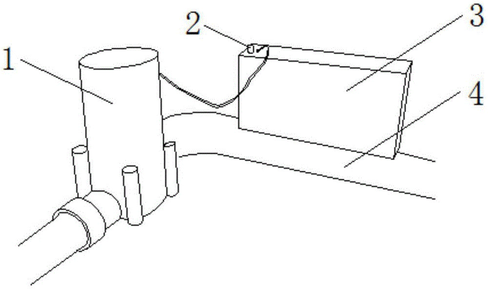 Remote self-powered pipe fluid parameter monitoring terminal