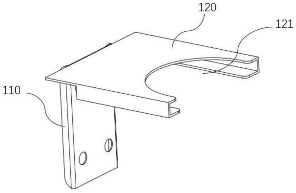 Cup clamping device