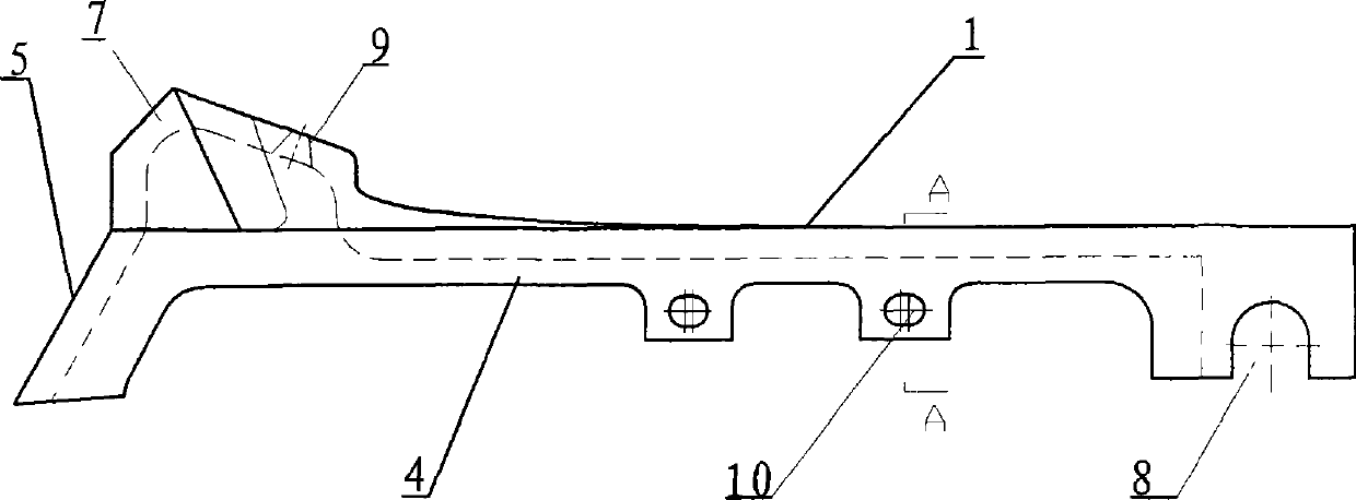 Grate with multi-edge convex