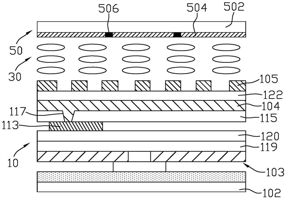 Array substrate and touch display panel