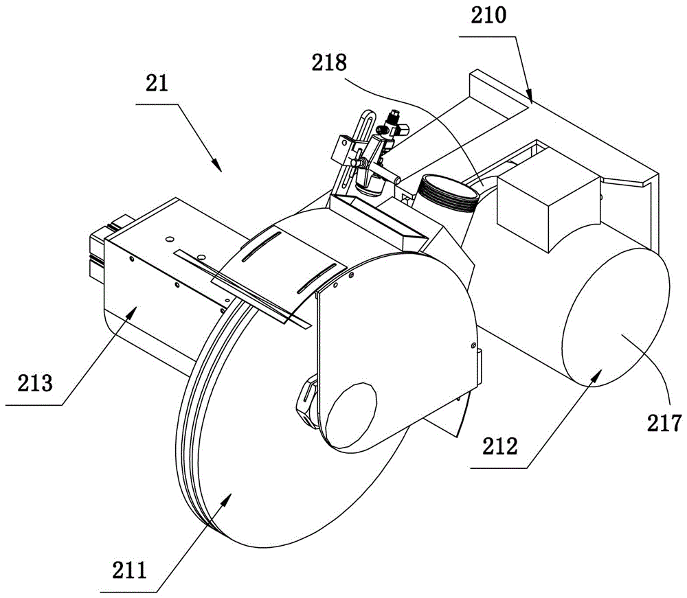 Polishing mechanism of improved structure