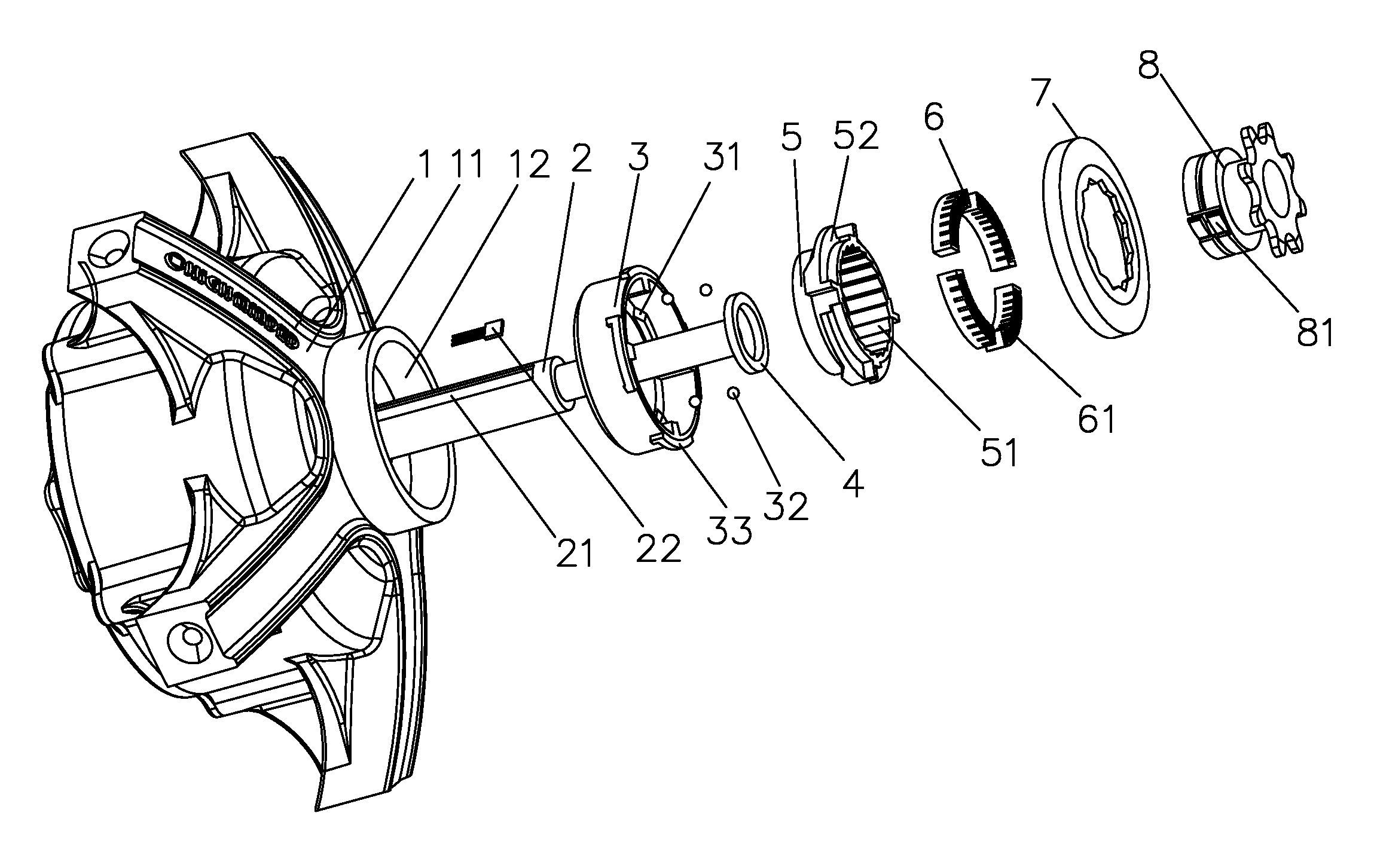 Integrated container-type torque sensor motor