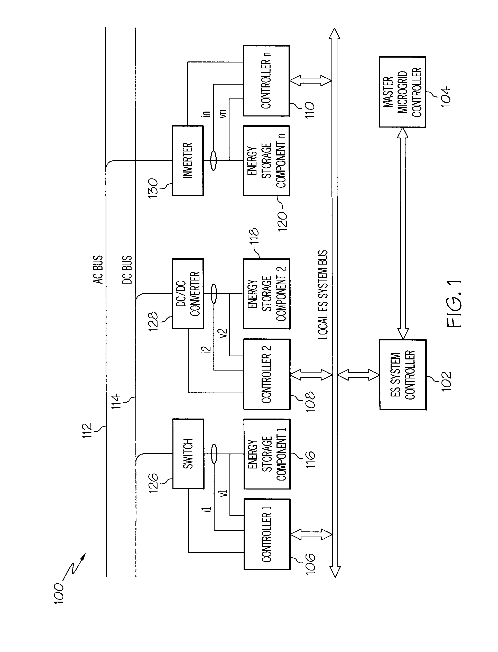 Method and apparatus for effective utilization of energy storage components within a microgrid