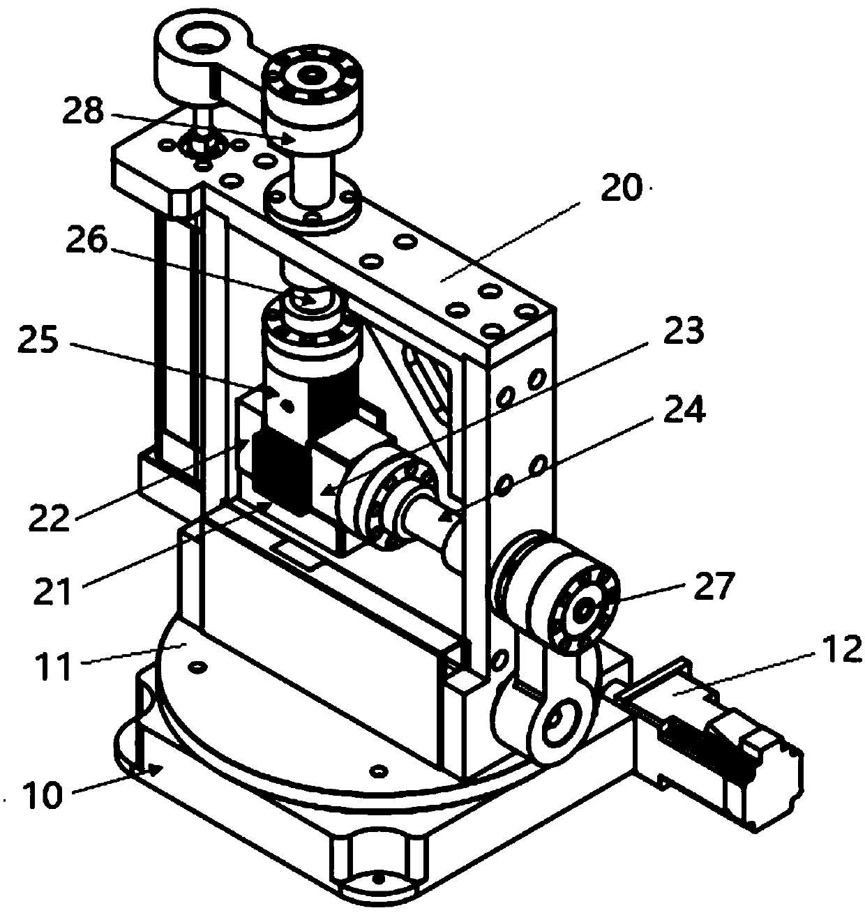 High-precision glass fiber screen arrangement and fusion pressing device suitable for manufacturing microporous element